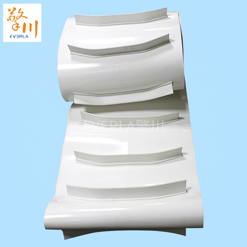 PVC<a href='http://moonflower.top/shusongdai/' target='_blank'><u>輸送帶</u></a>加彎擋板